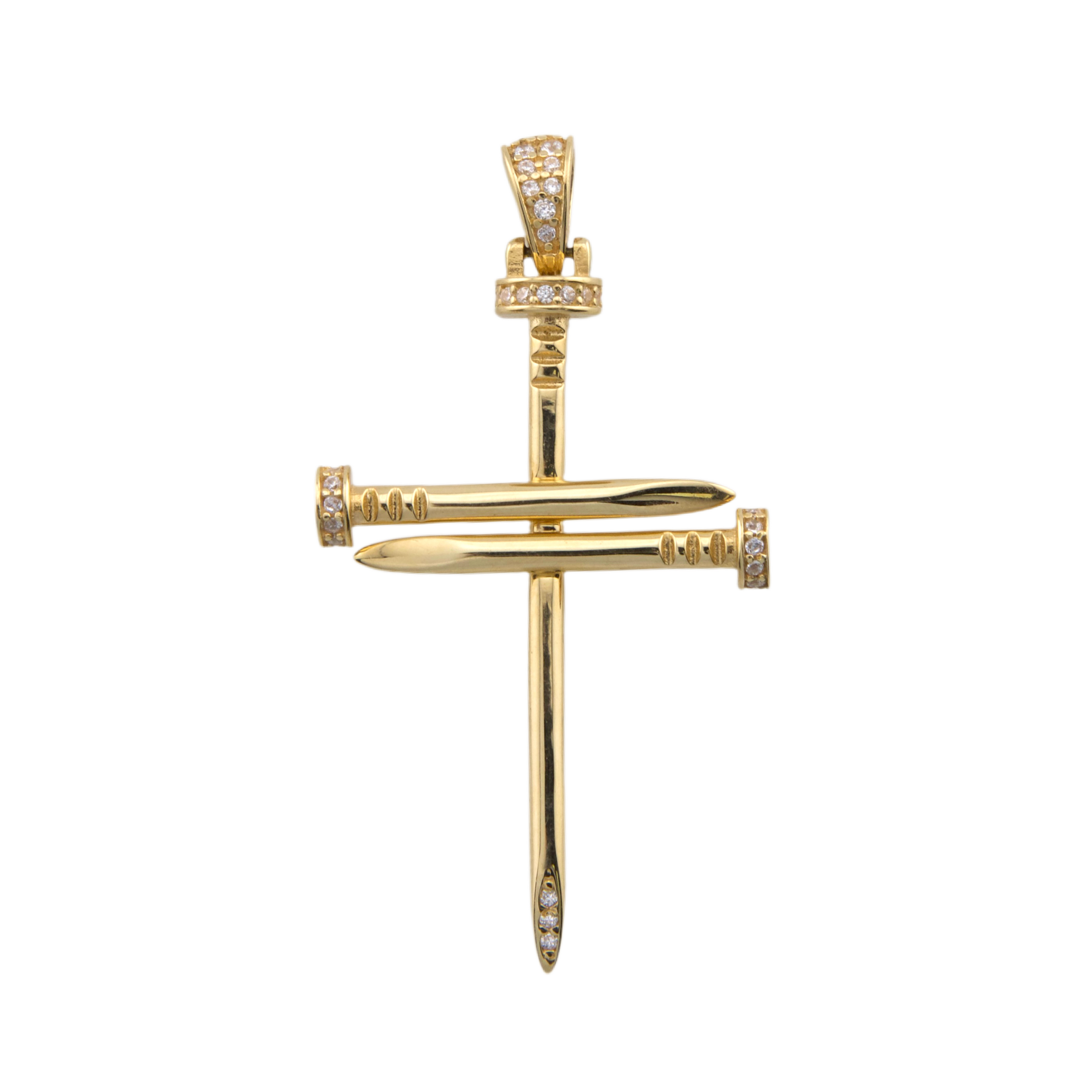 Nail Cross Pendant