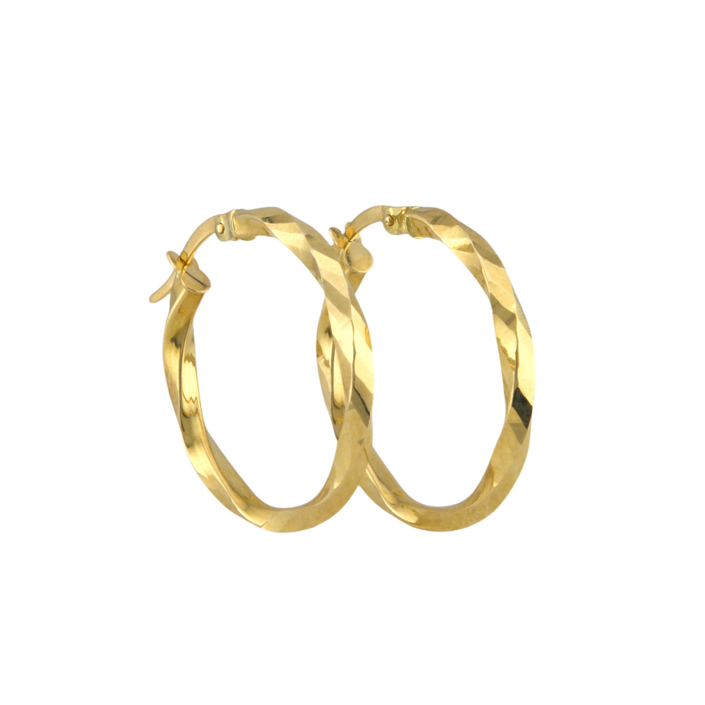 Twisted Hoops Earrings