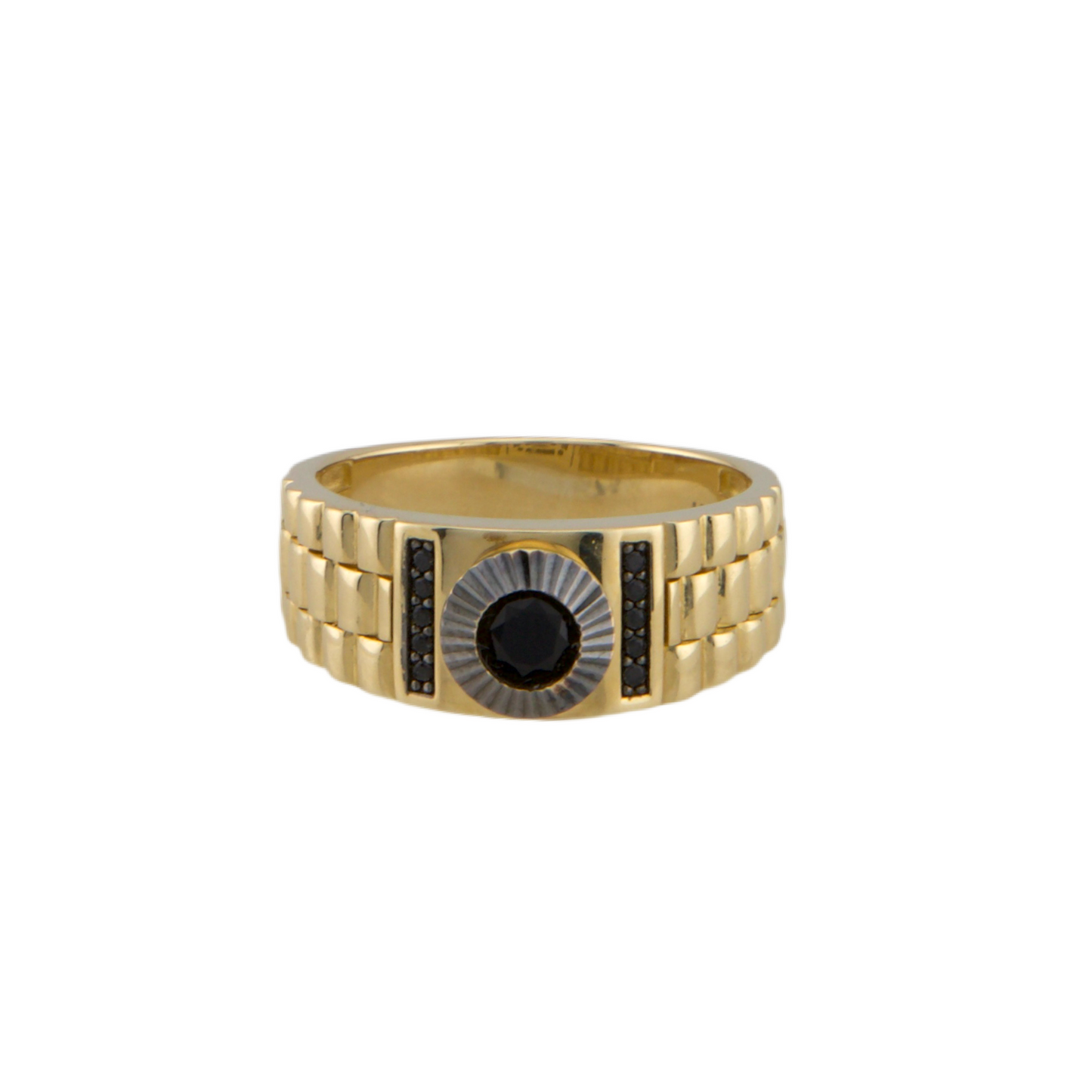 Black Zirconia Men Ring