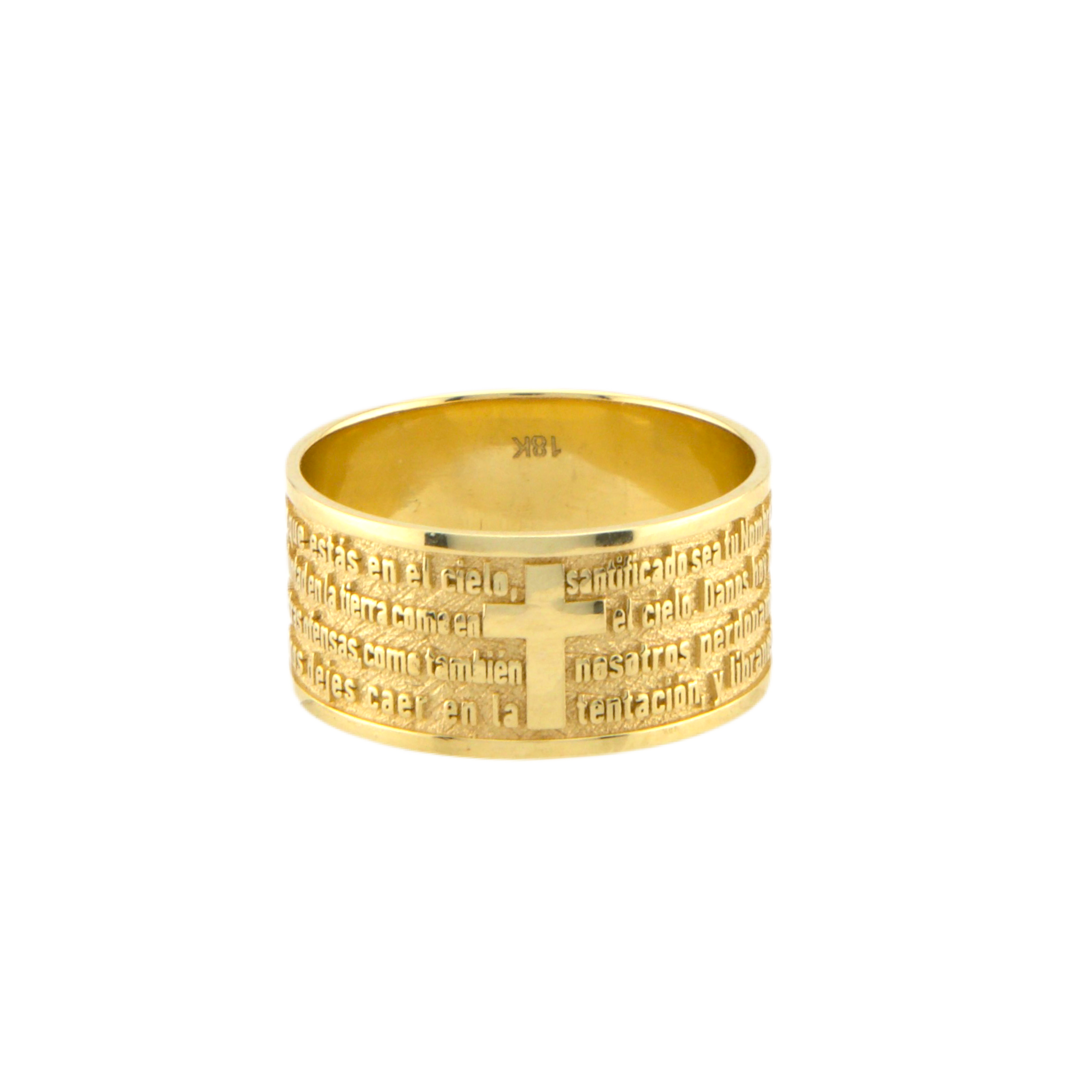 Padre Nuestro Cross Ring