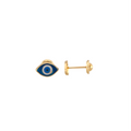 Blue Eye Stud Earrings