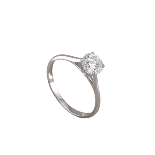 Round Cut Diamond Ring