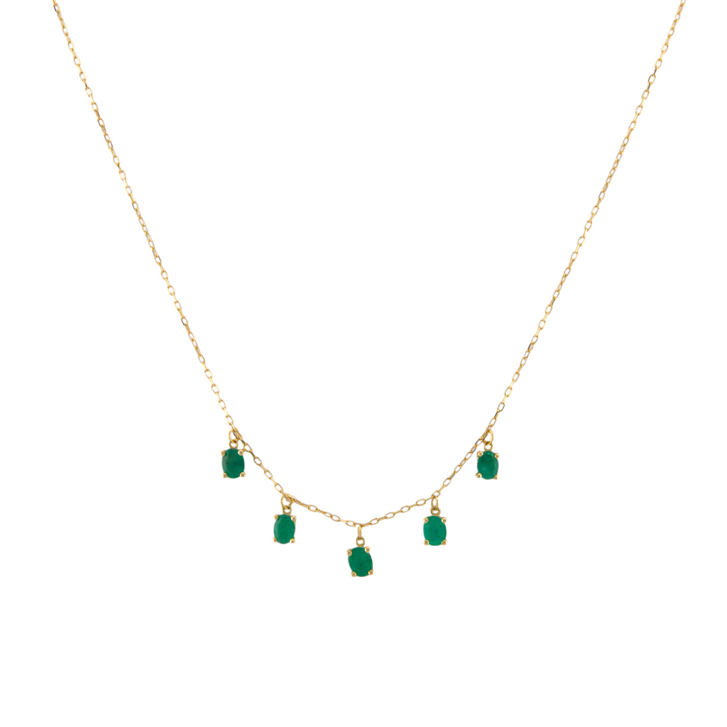 Genuine Emerald Necklace