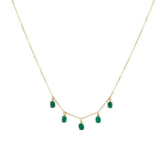 Genuine Emerald Necklace