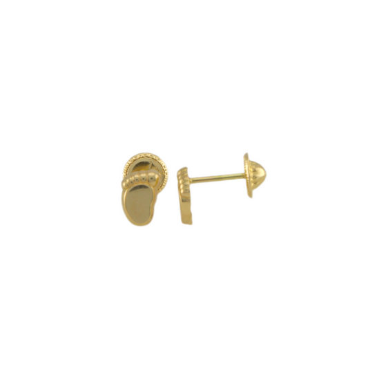Baby Feet Stud Earrings