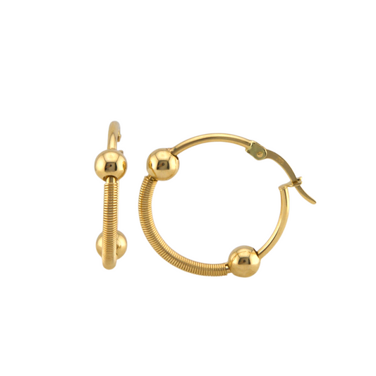 Fancy Hoops Earrings