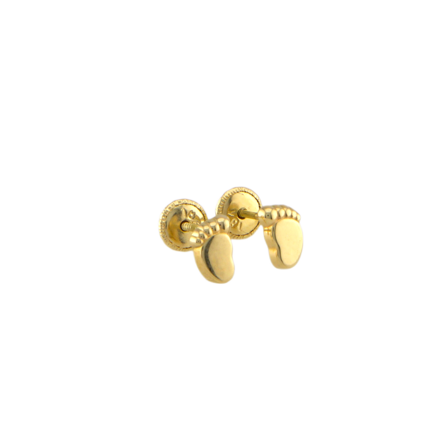 Baby Feet Stud Earrings