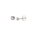 Round Diamond Stud Earrings