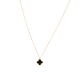Black Trevol Necklace