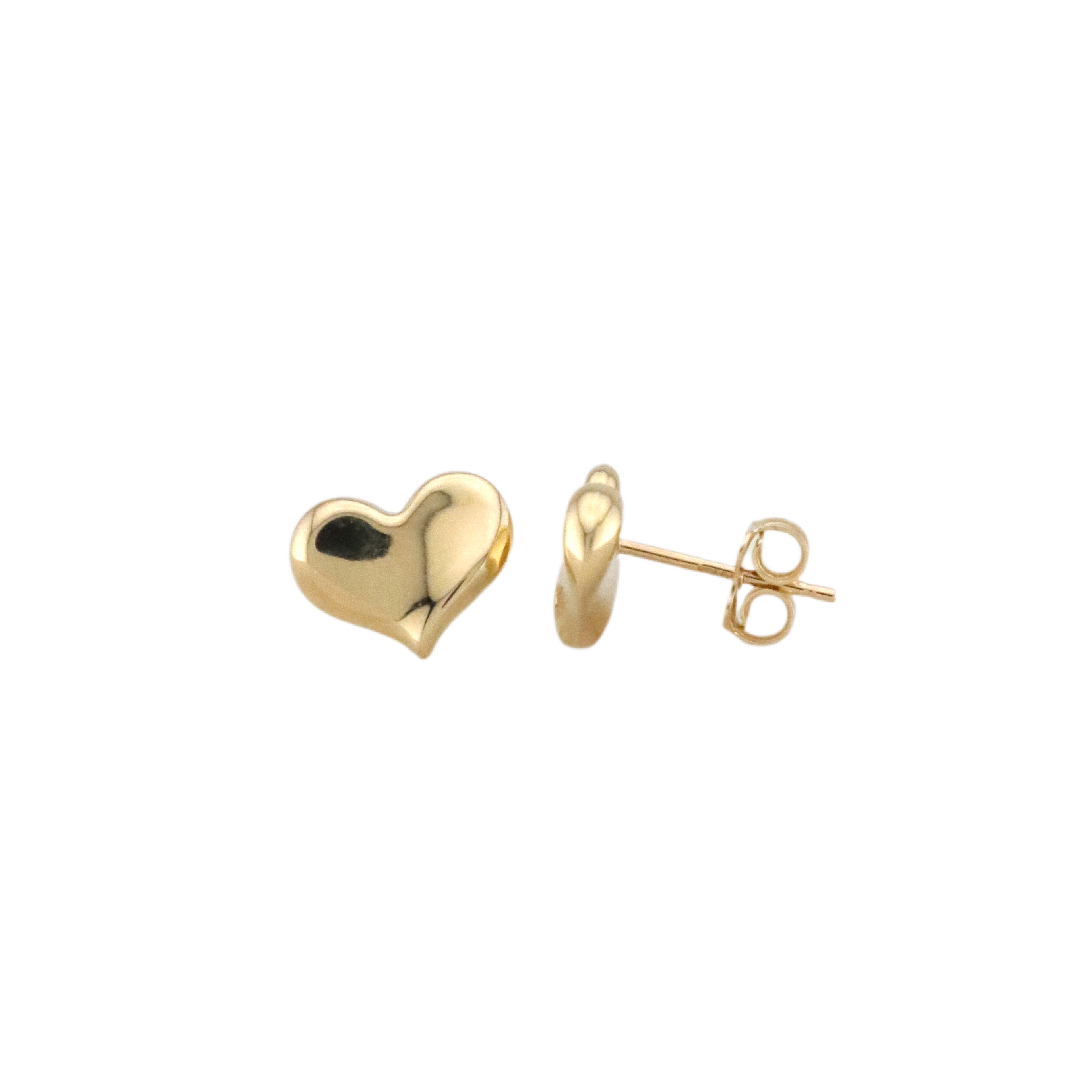 Heart Stud Earrings