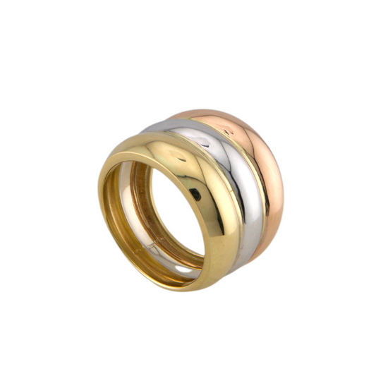 Three Colors Fancy Ring