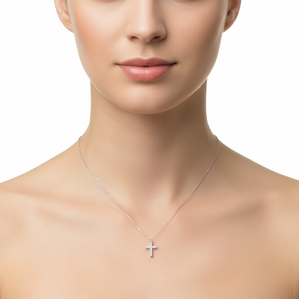 Diamond Cross Necklace