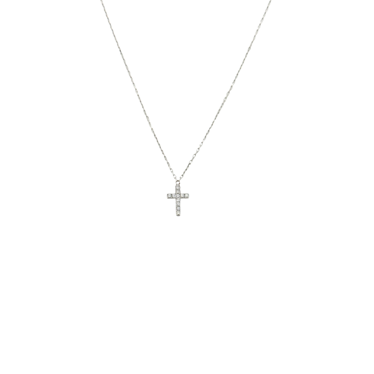 Diamond Cross Necklace