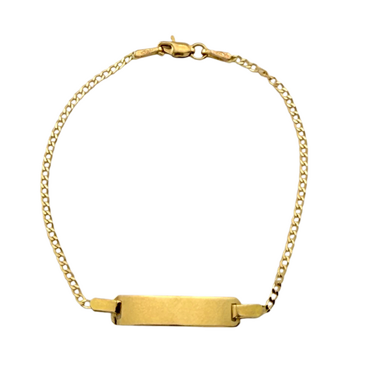 Cuban Link Baby Bracelet