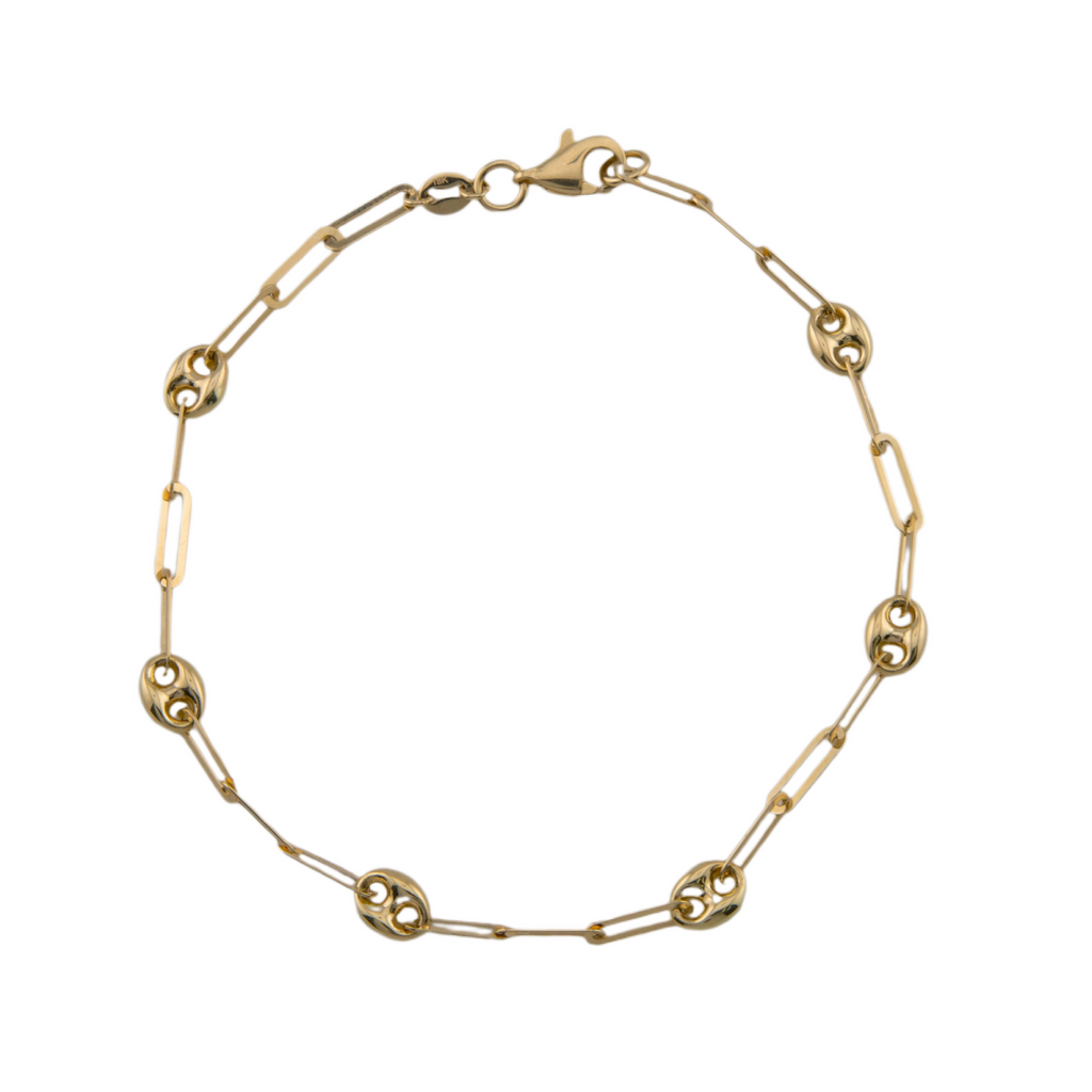 Mariner Paper Clip Bracelet