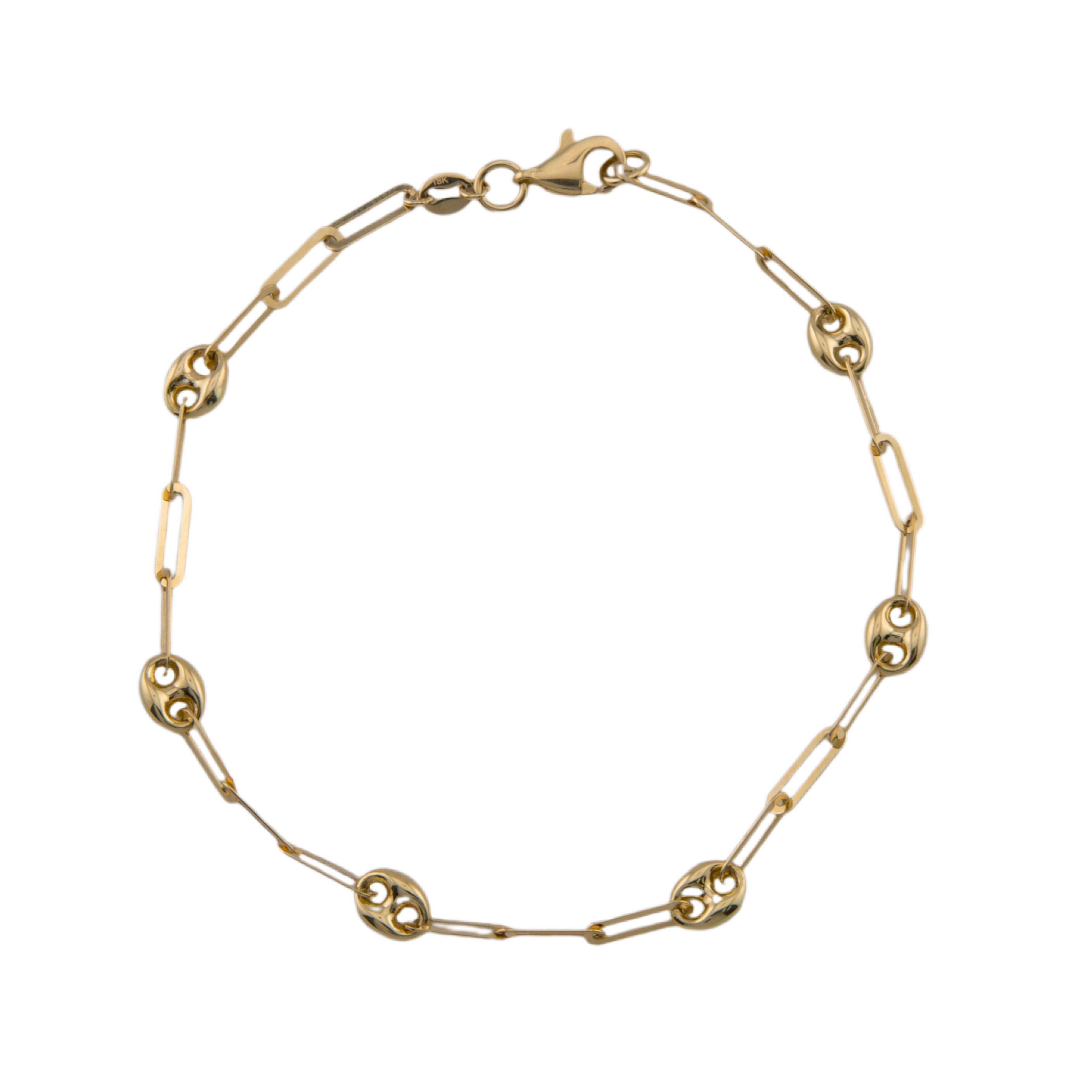 Mariner Paper Clip Bracelet