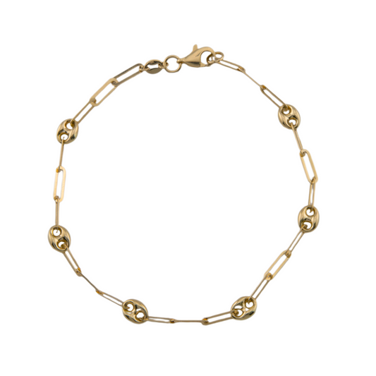 Mariner Paper Clip Bracelet