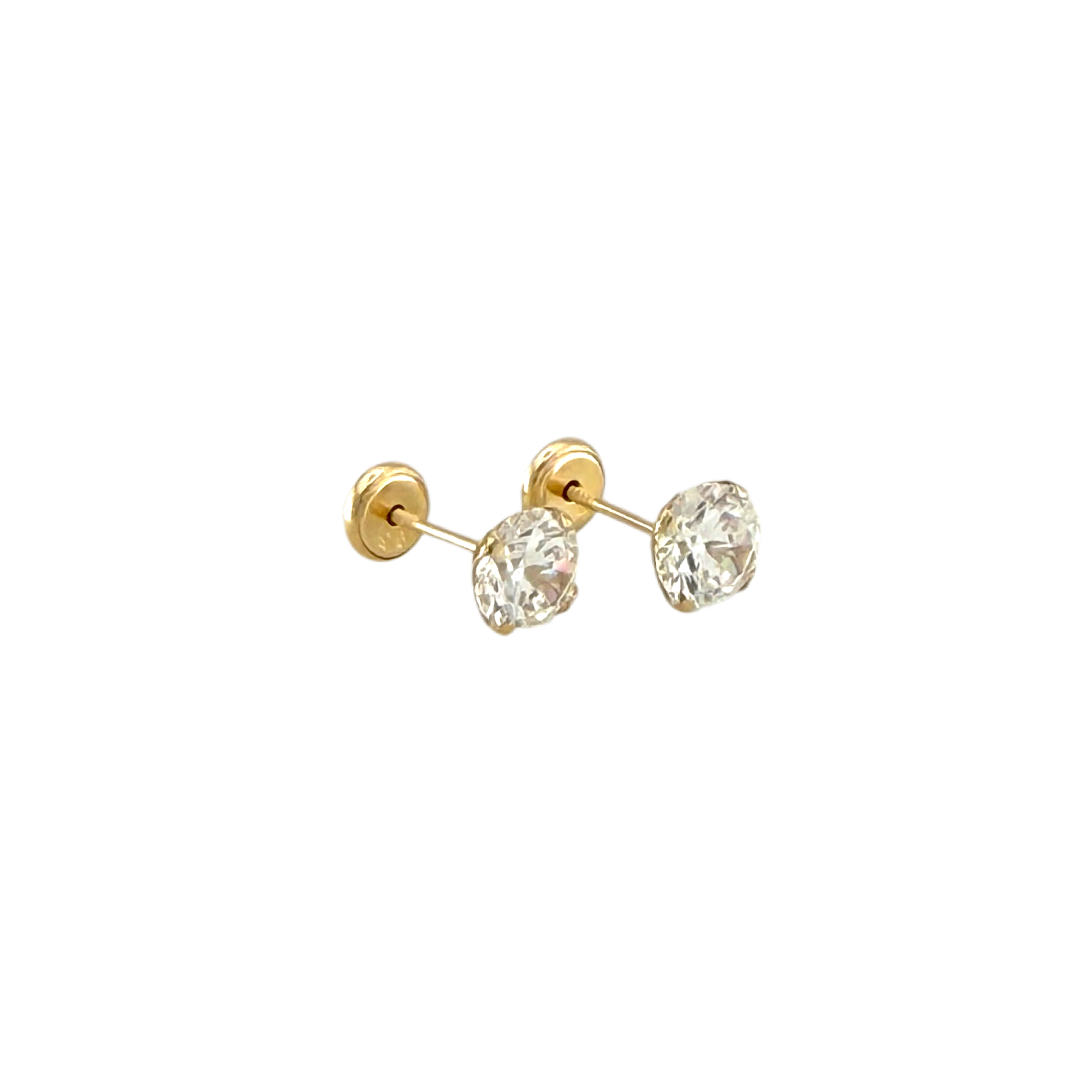 Zirconia Stud Earrings