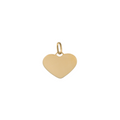 Flat Heart Pendant