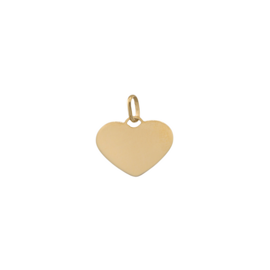 Flat Heart Pendant