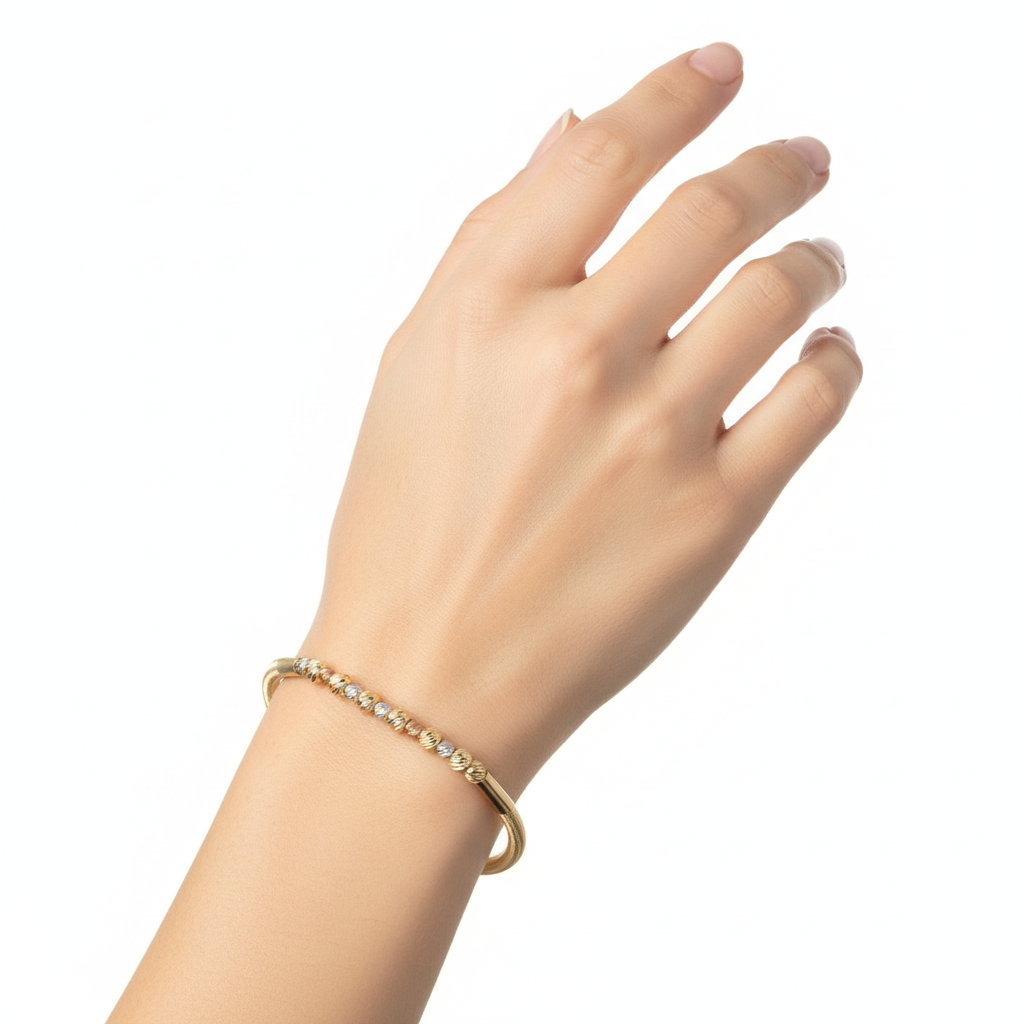 Three Colors Balls Flex Bracelet