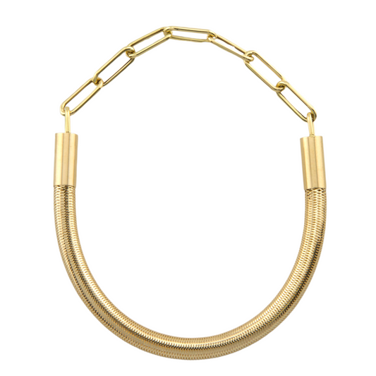 Paper Clip Flex Flat Bracelet