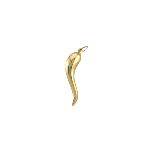 Gold Horn Pendant