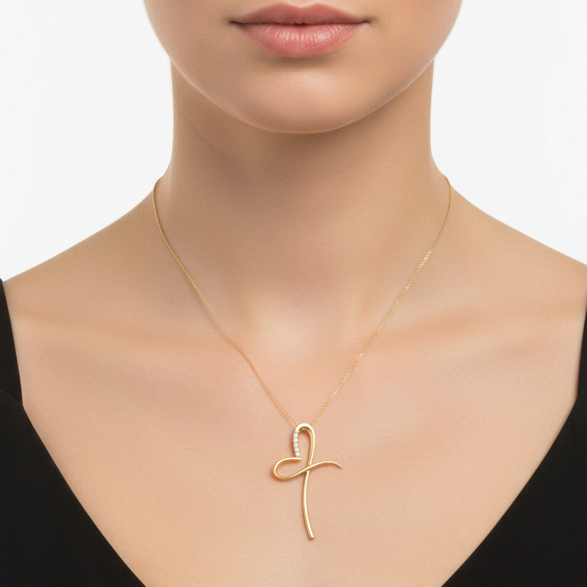 Fancy Heart Necklace