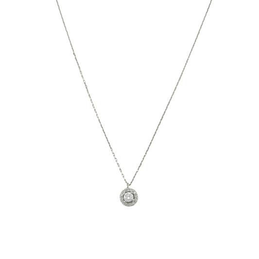 Round Diamond Necklace