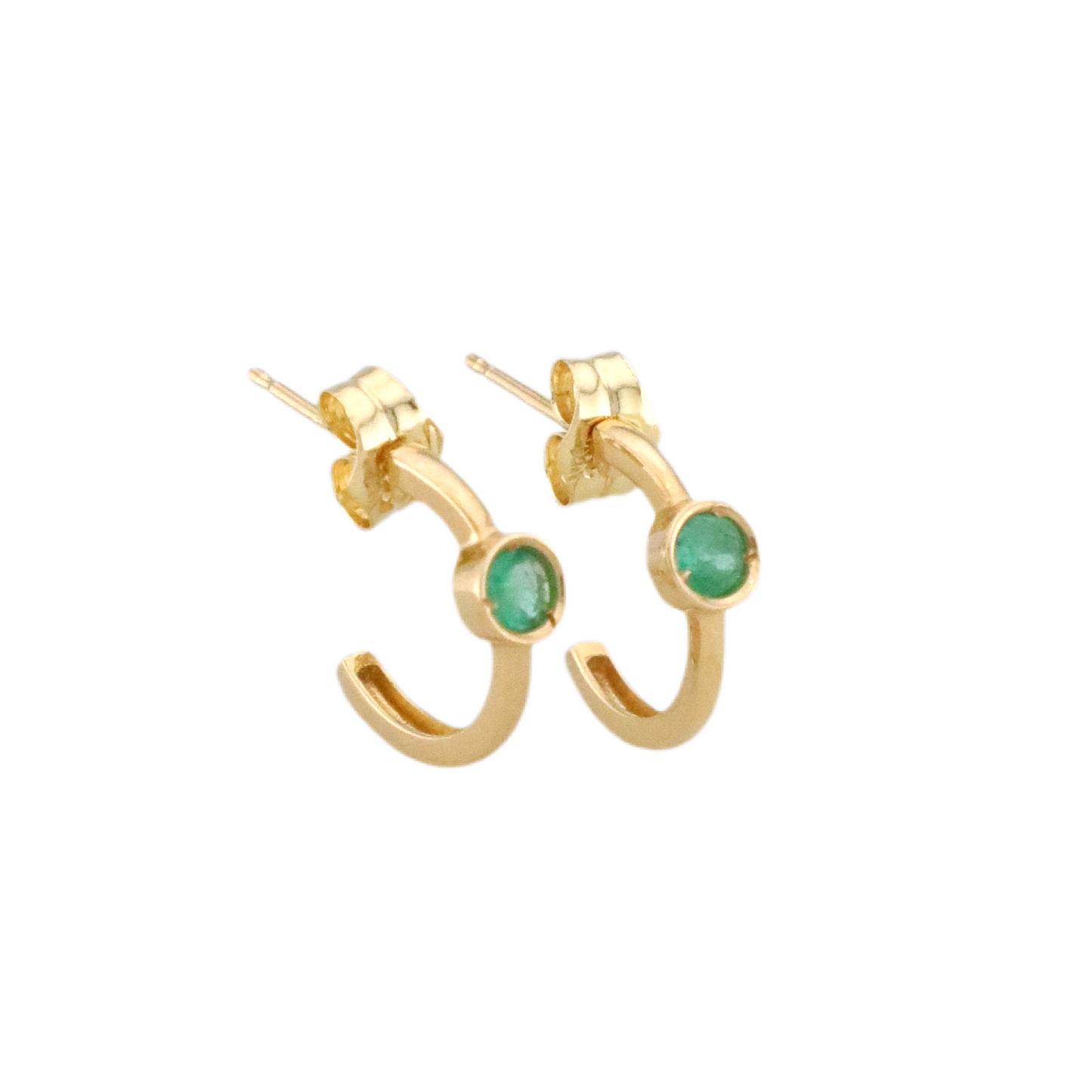 Emerald Stud Earrings