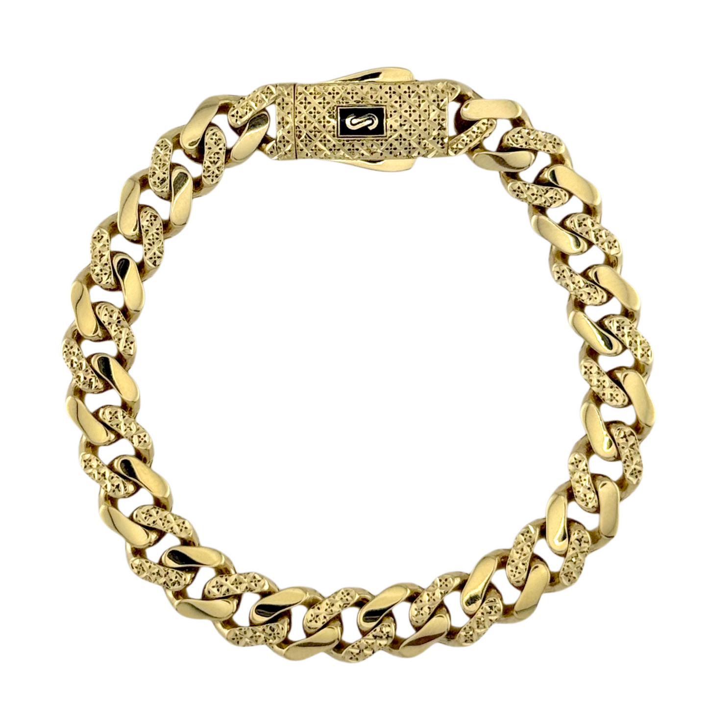 Diamond Cut Monaco Bracelet