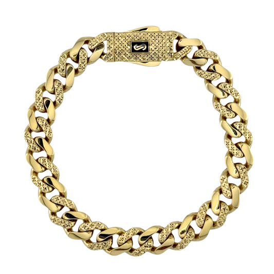 Diamond Cut Monaco Bracelet