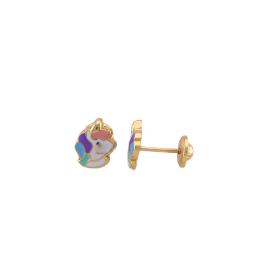 Unicorn Stud Earrings