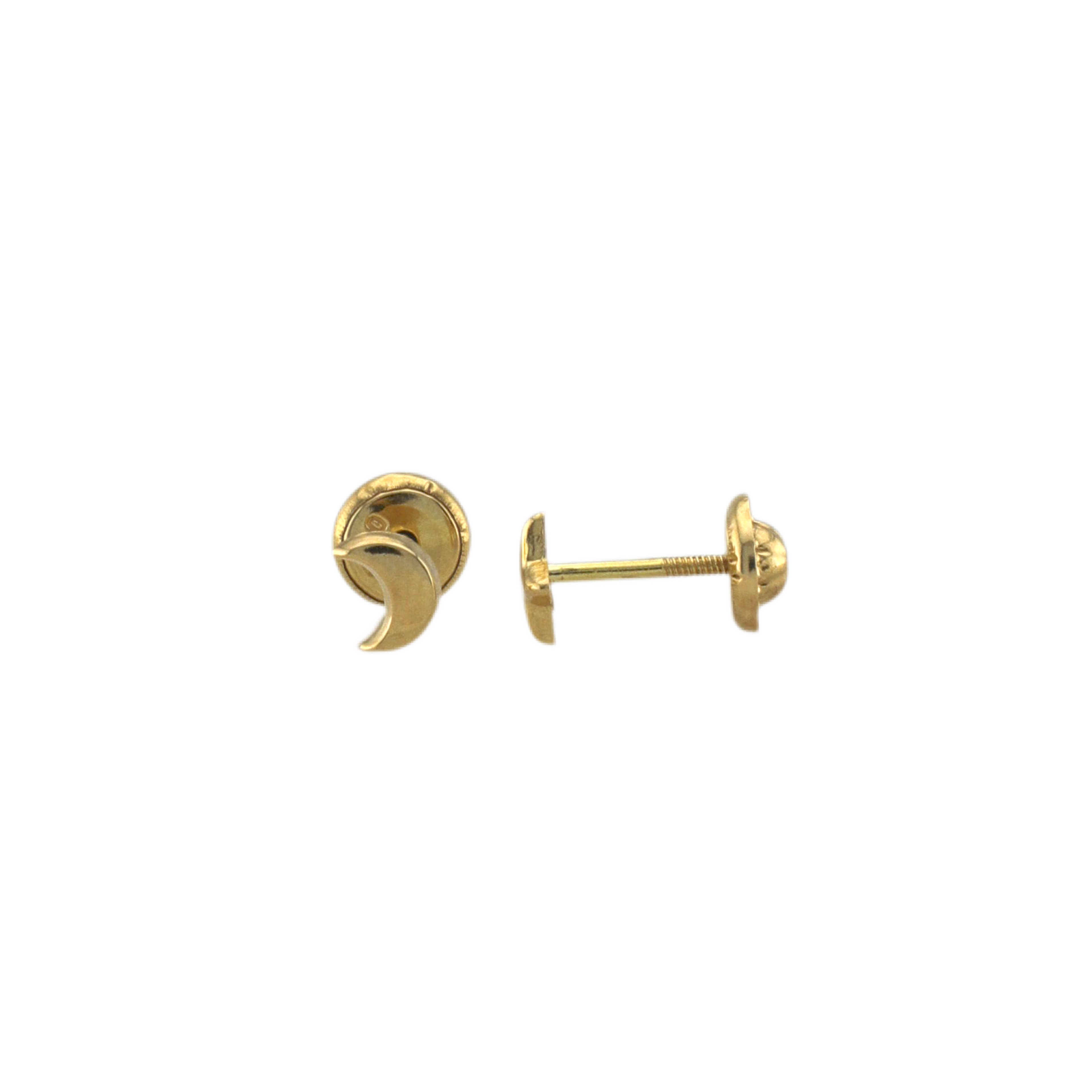 Star & Moon Stud Earrings