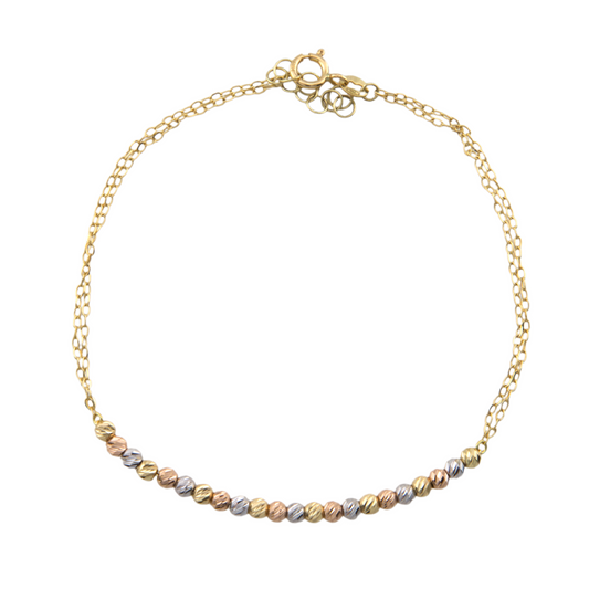 Three Colors Balls Bracelet