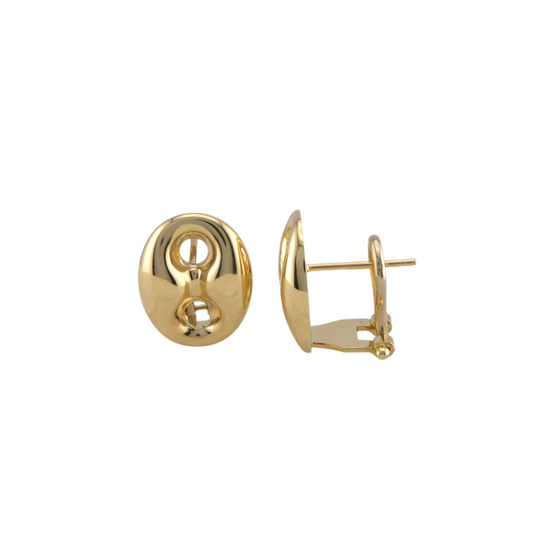Mariner Puff Stud Earrings