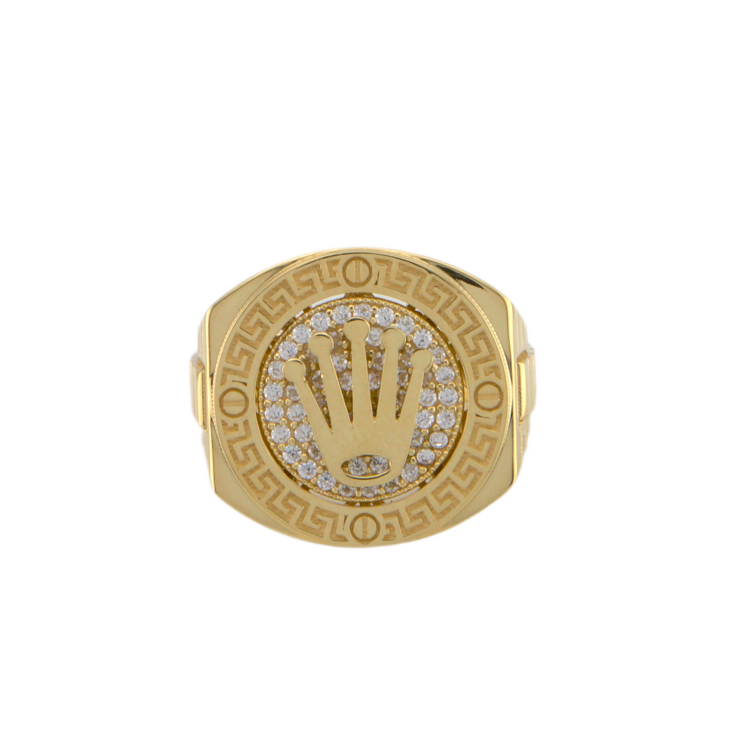 Zirconia Crown Men Ring