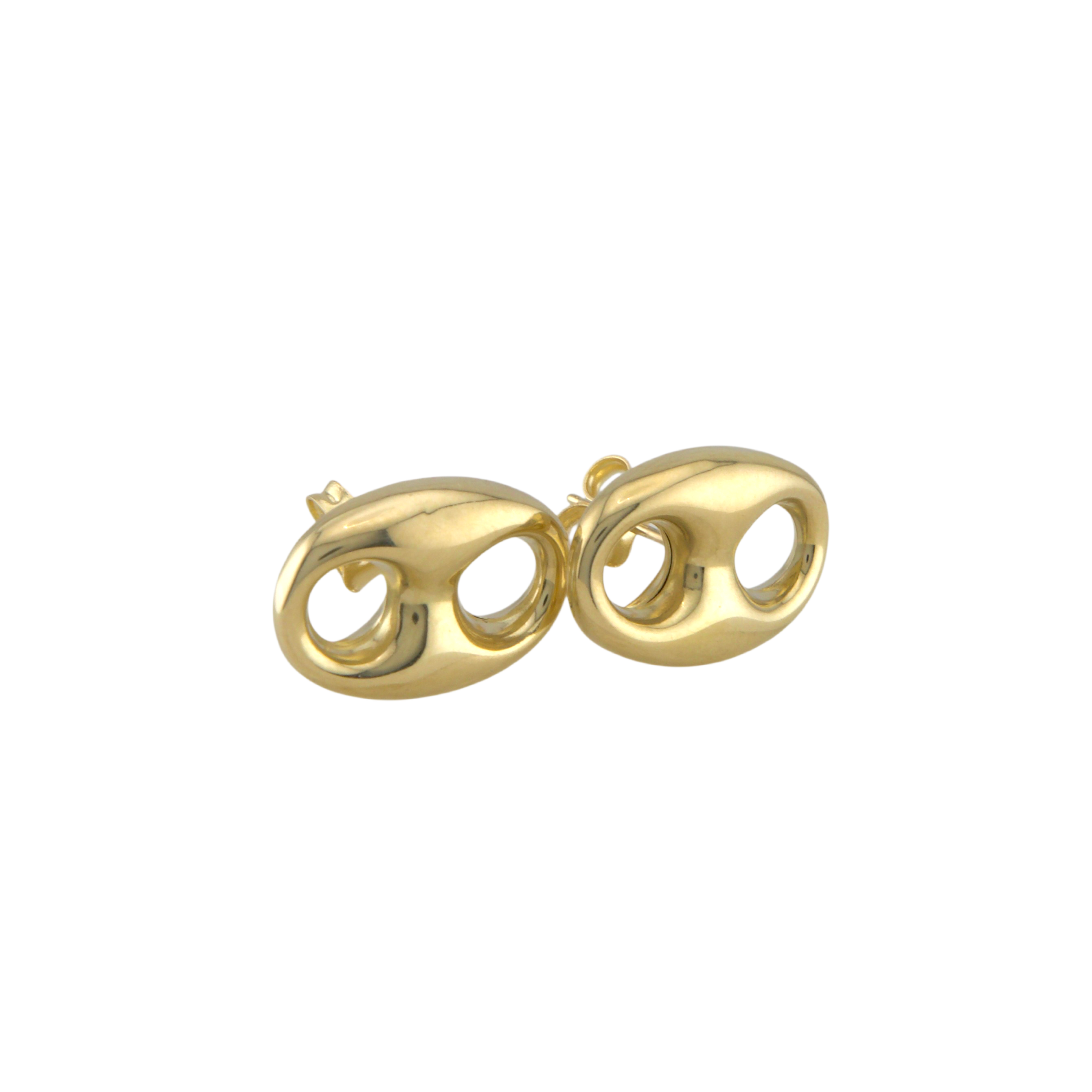 Mariner Puff Stud Earrings