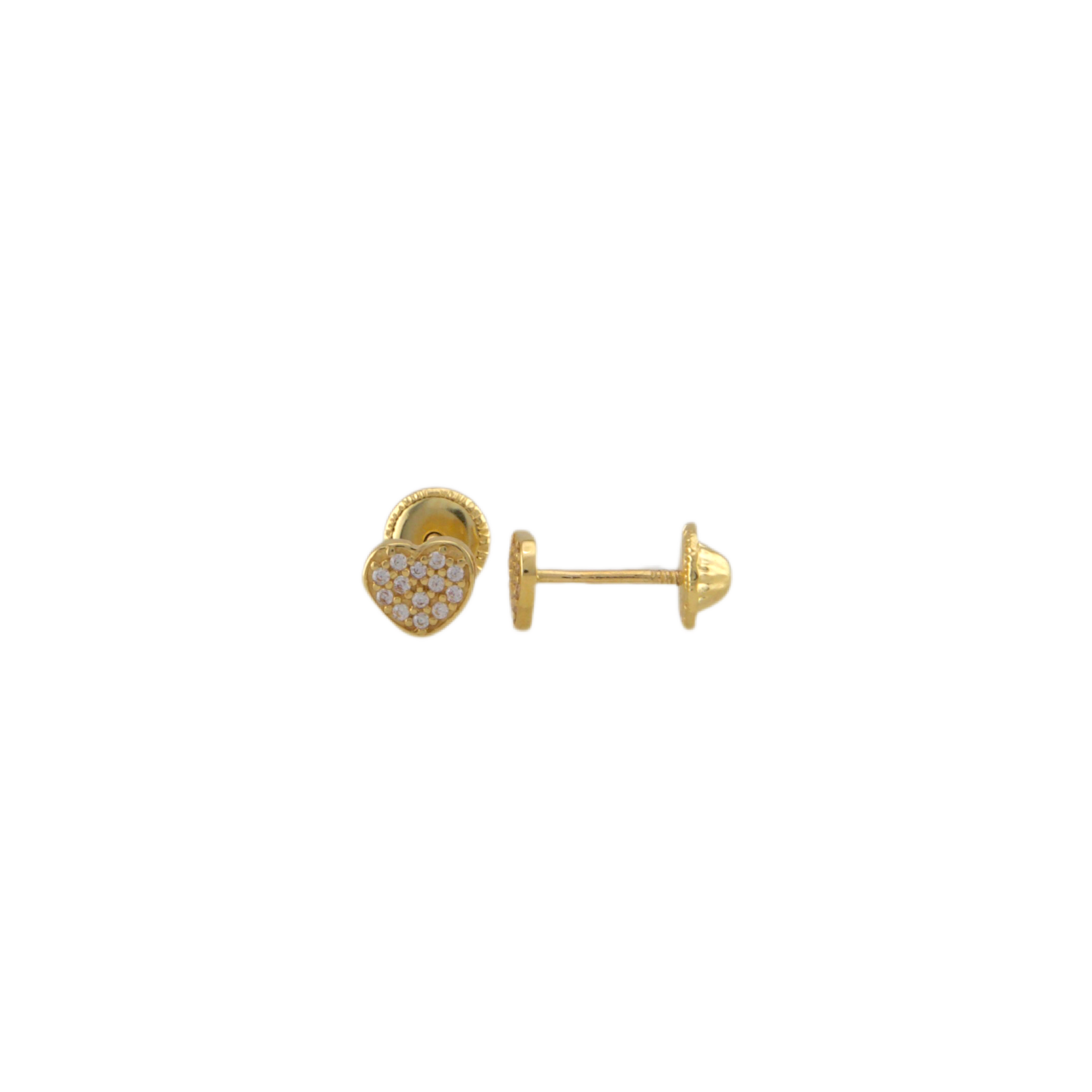 Fancy Hearts Stud Earrings