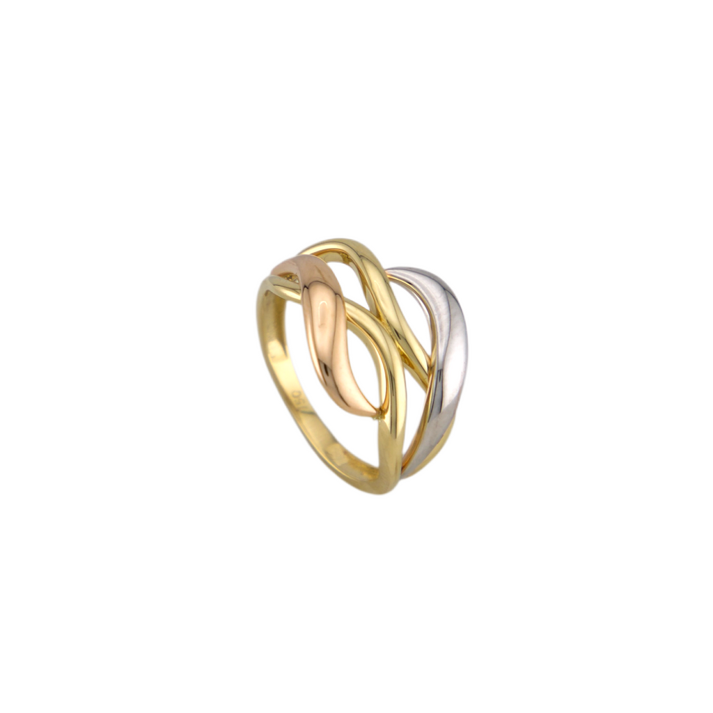 Three Colors Fancy Ring