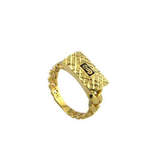 Diamond Cut Monaco Ring