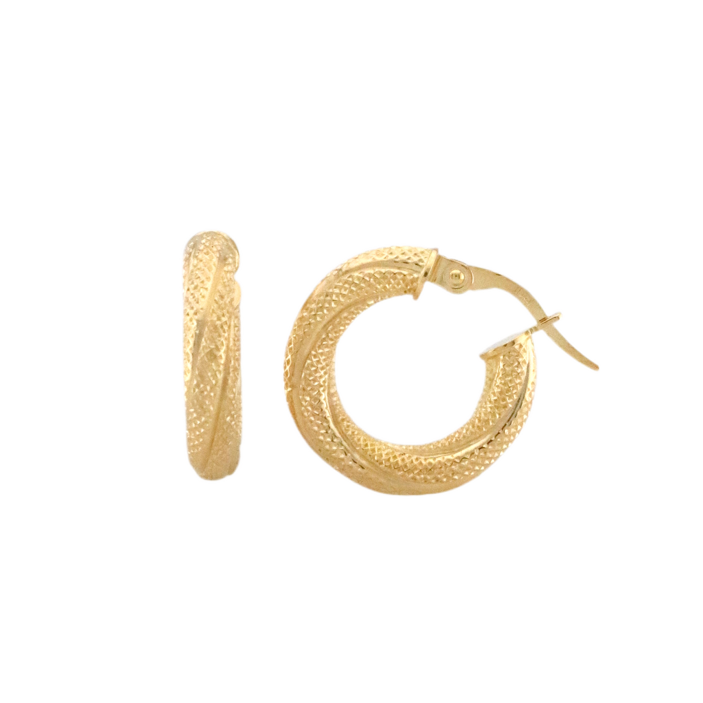 Fancy Hoops Earrings