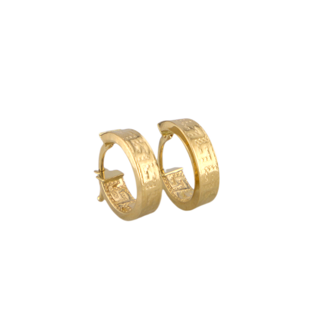 Fancy Hoops Earrings