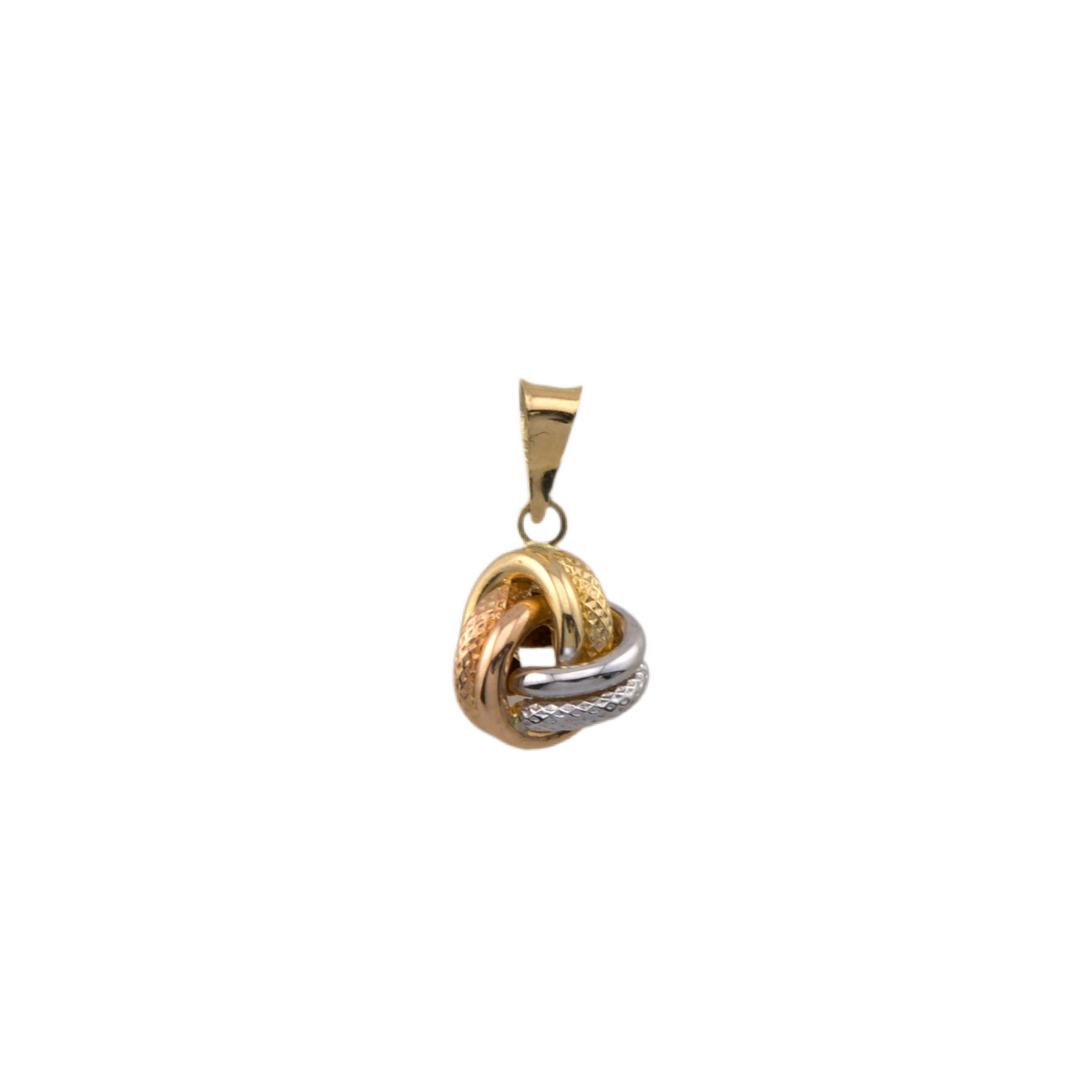 Three Colors Knot Pendant