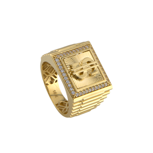 Fancy Dollar Men Ring