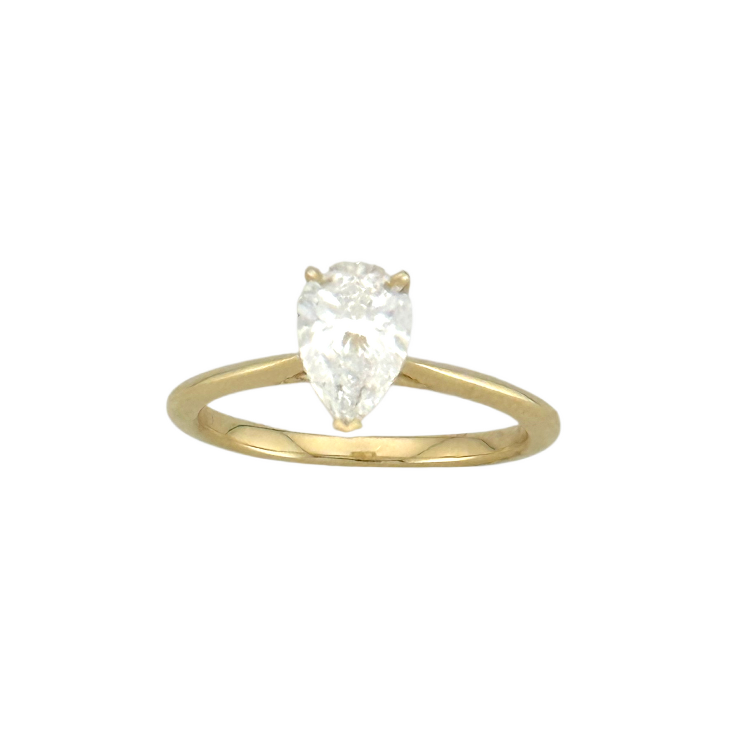 Pear Diamond Ring
