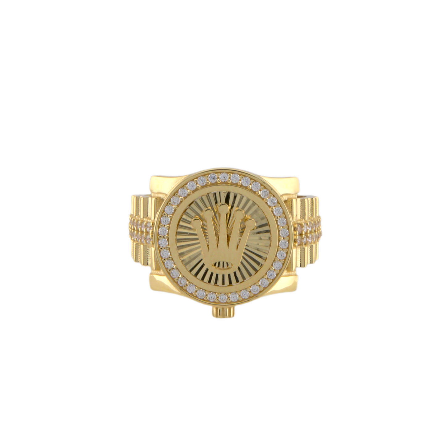 Zirconia Crown Men Ring
