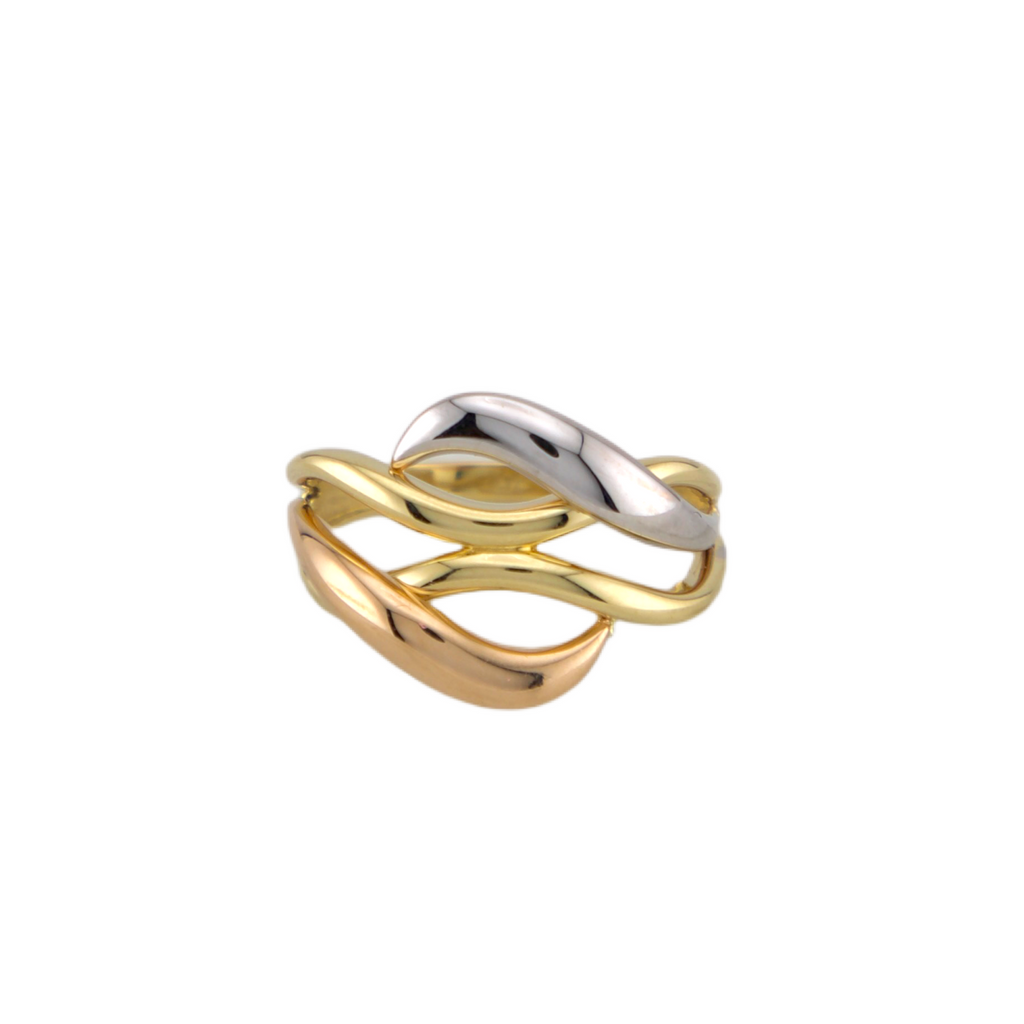 Three Colors Fancy Ring