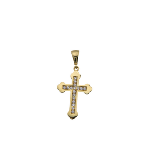Zirconia Cross Pendant