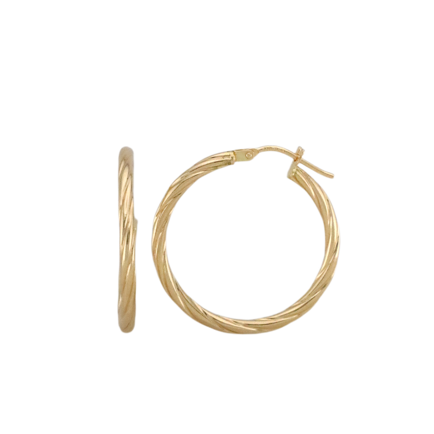 Twisted Hoops Earrings